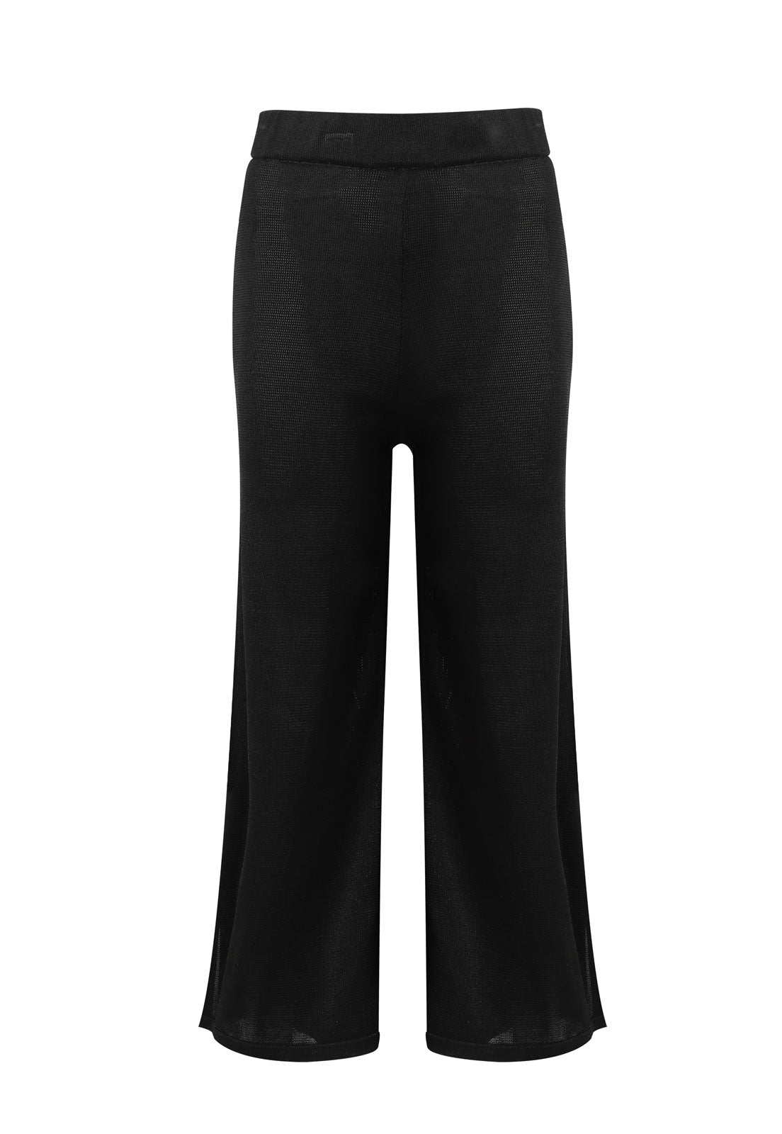 PANTALON NEGRO TEJIDO