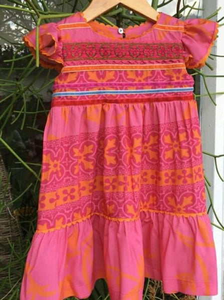 MEXICAN PINK DRESS