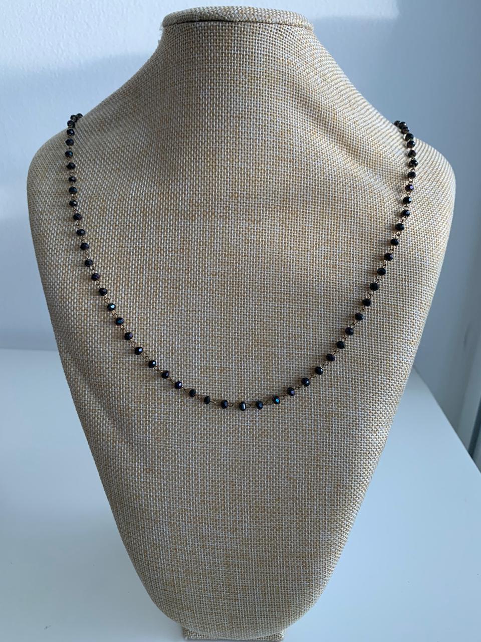 COLLAR LARGO CRISTALES